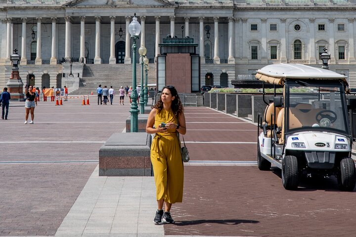 Visit the grounds of the US Capitol